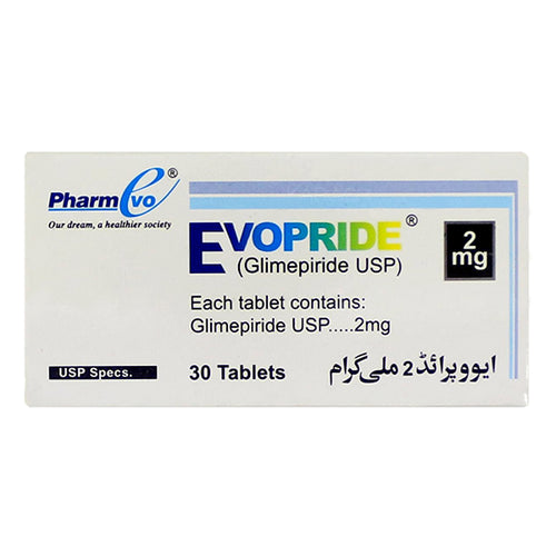 Evopride Tablet 2 mg 3X10S