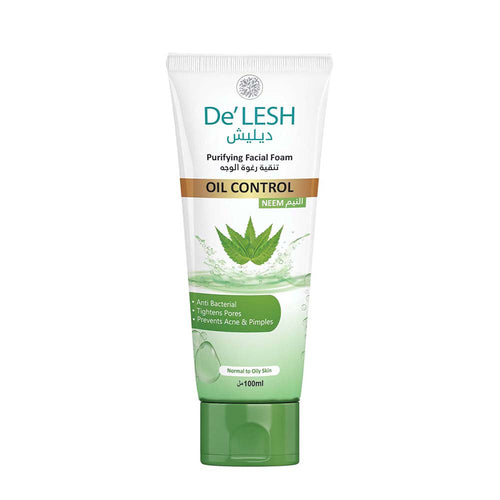 De'Lesh Face Wash (Neem) 100 ml 1S