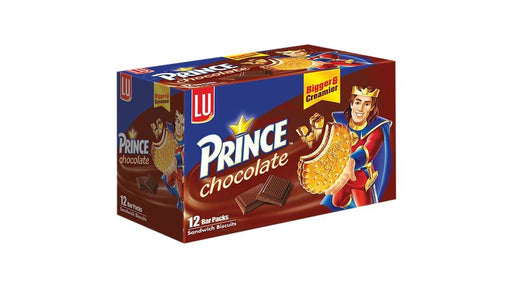 PRINCE CHOCOLATE BAR PACKS 1X12S