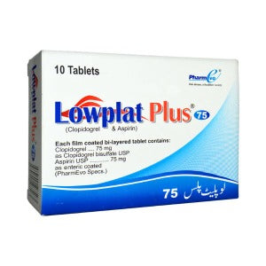 Lowplat Plus Tablet 75/75mg 10S