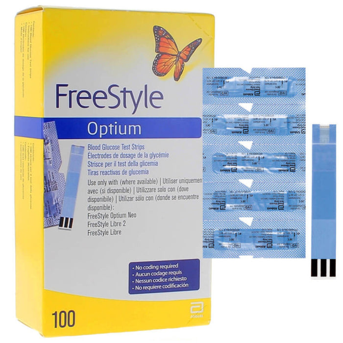FREESTYLE OPTIMUM 100STRP 20X5S