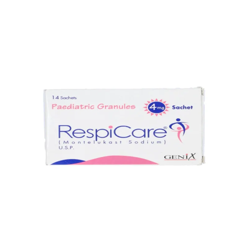 Respicare Tablet Chew 4mg 14S