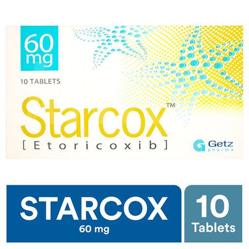 STARCOX 60 MG TABLET 10S