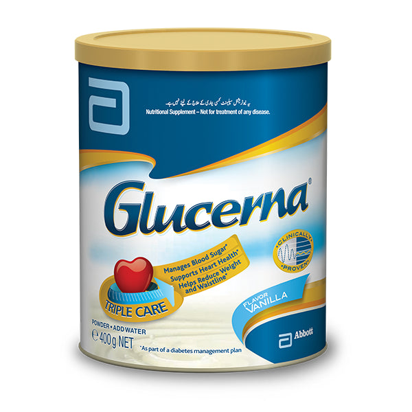 GLUCERNA POWDER 400GM VANILA 1S