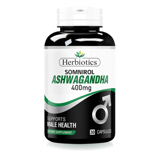 SOMNIROL ASHWAGANDHA 400MG CAPSULES 30S