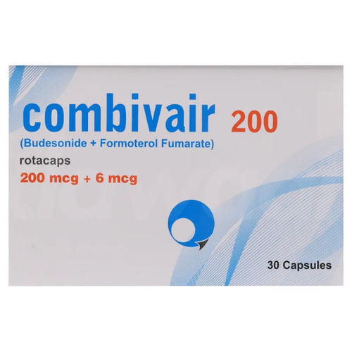 Combivair Rotacapsule 200/6mcg 3X10S