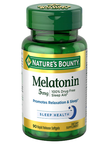 NATURES BOUNTY MELATONIN 5MG 90S
