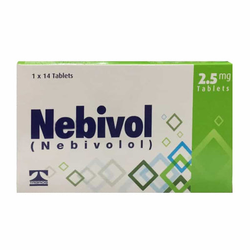 NEBIVOL 2.5MG TABLETS 1X14'S