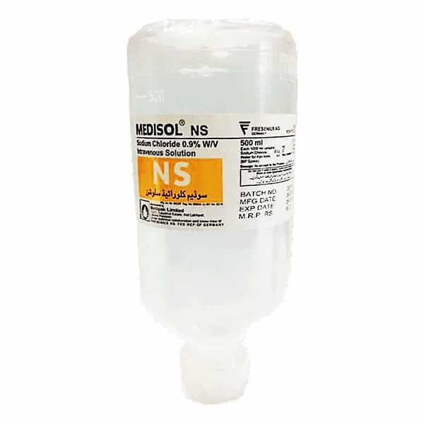 NS 0.9% 500ML (SIMPLE CAP) 1S