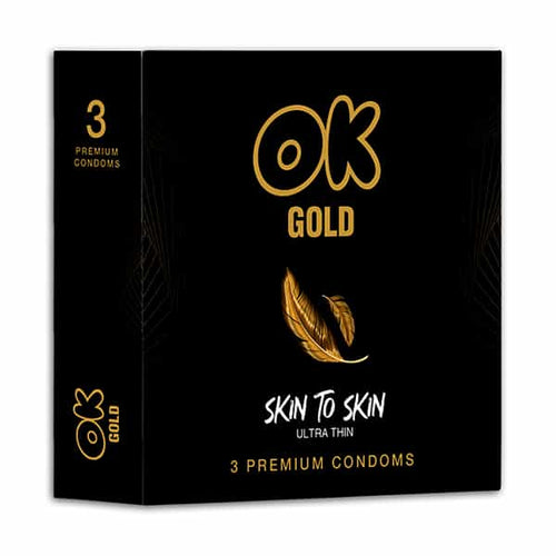 Ok Gold Skin to Skin Condom 1X3S