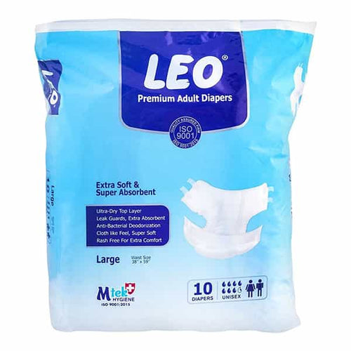 Leo Adult Diaper (L) 1X10's (Reliable)