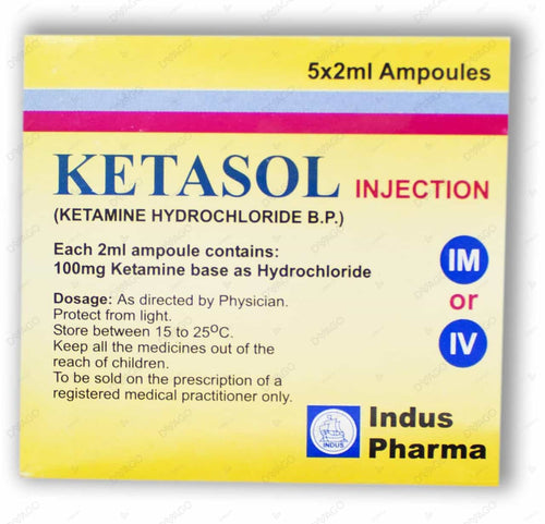 Ketasol Injection 250mg 5ml 1X5S
