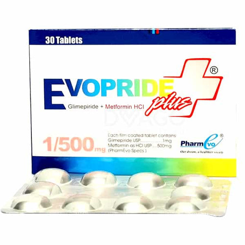Evopride Plus Tablet 1/500 mg 3X10S