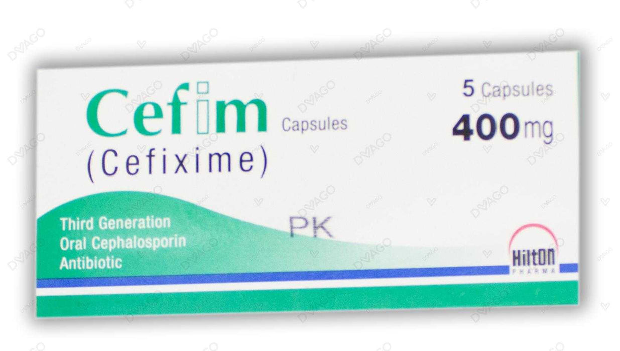 CEFIM CAPSULE 400 MG 5S