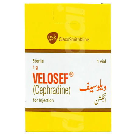 Velosef Injection 1g 1'S