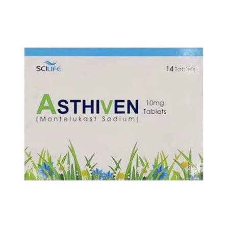 Asthiven 10mg Tablet 14S