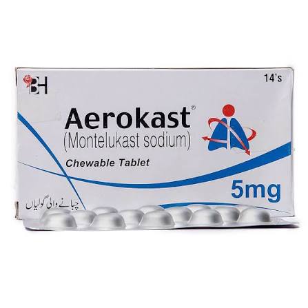 Aerokast Tablet 5 mg 1X14S