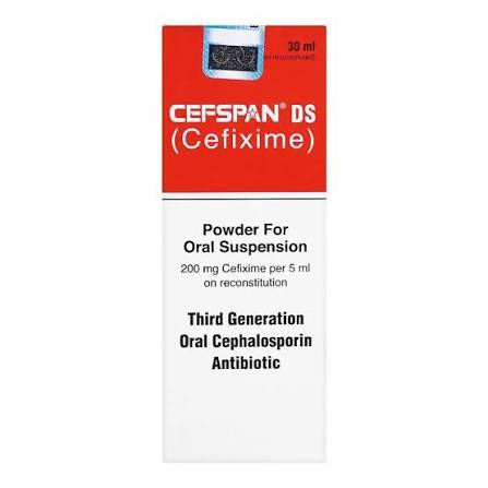 Cefspan Suspension DS 200mg 30ml 1S