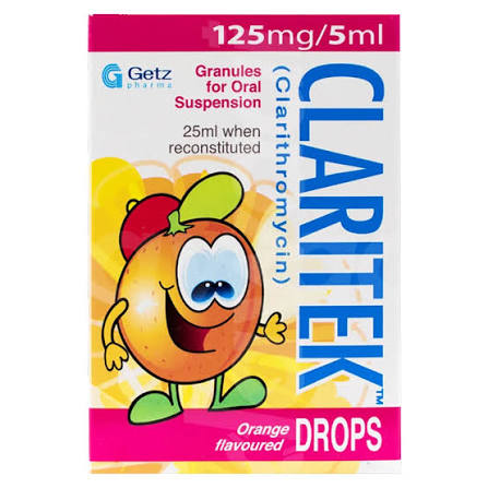 Claritek Drop 125mg 25ml 1S
