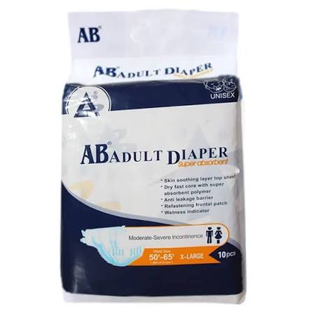 Ab Adult Diapers XL 1X10S