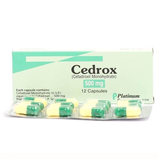 CEDROXÃ‚Â -BD TABLET 500 MG 12S