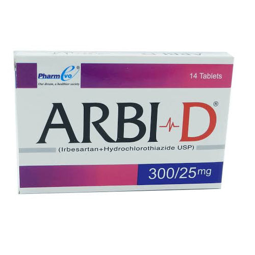 Arbi D 300/25mg Tablet 2X7S