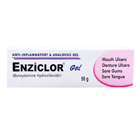 ENZICLOR GEL 50GM 1S