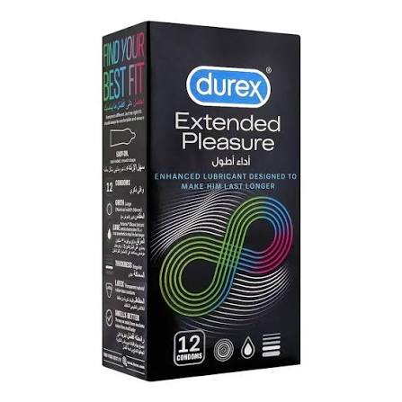 Durex Extended Pleasure Condoms 1X12S