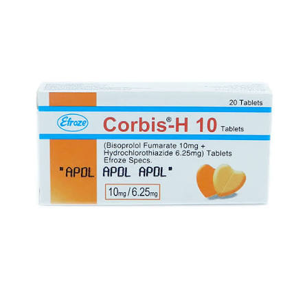 Corbis Tablet H-10mg 2X10S