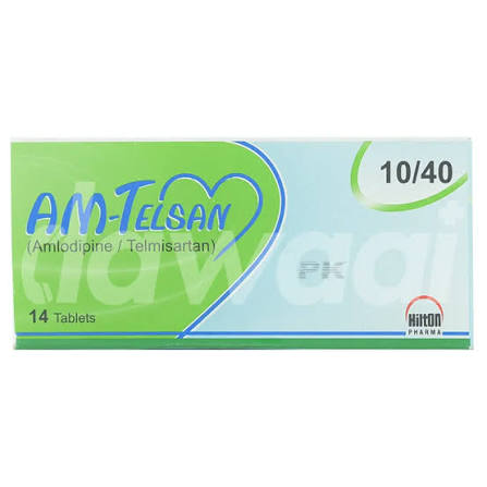 AM-Telsan Tablet 10/40mg 2X7S