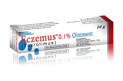 Eczemus Ointment 0.1 % 10gm 1S