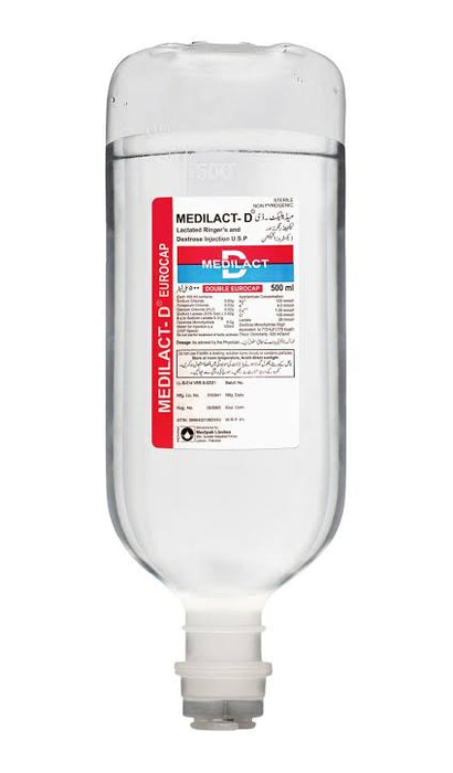 RINGER D 500ML  (EURO CAP) 1S
