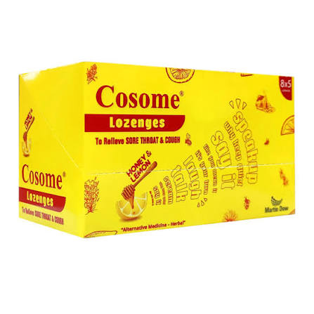 Cofsome Lozenges Hon/Lem 5X8S