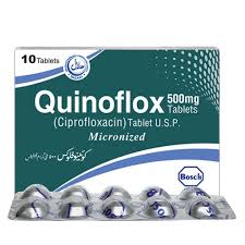 Quinoflox Tablet 500 mg 10S