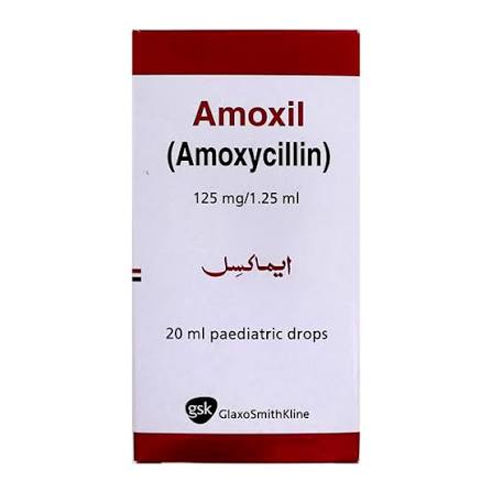 Amoxil Drop 125mg 20ml 1S