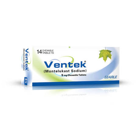 Ventek Tablet 5 mg 2X7S
