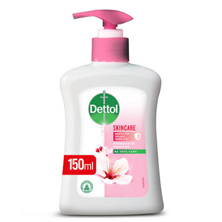 Dettol Liquid Hand Wash Skincare 150ml Pump 1S