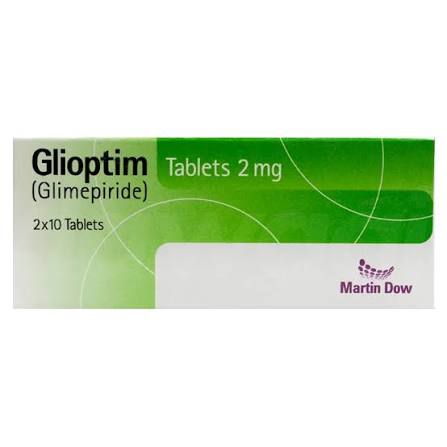Glioptim Tablet 2 mg 2X10S