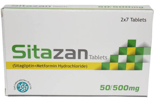 Sita Zan 50/500mg Tablet 2X7S