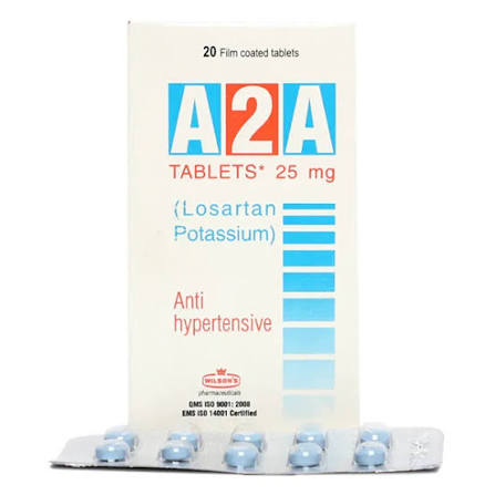 A2A Tablet 25 mg 2X10S