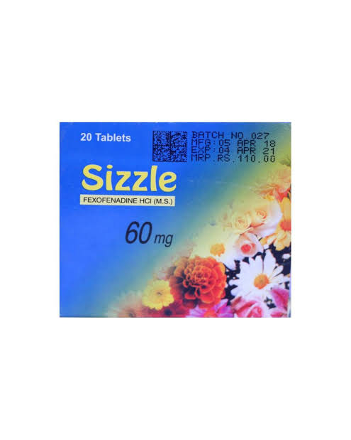 SIZZLE 60MG TABLETS 2X10'S