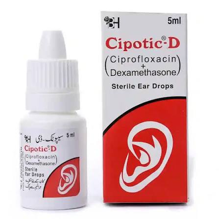 Cipotic-D Ear Drop 5ml 1S