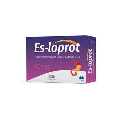 Es-Loprot Cap 40 mg 2X7S
