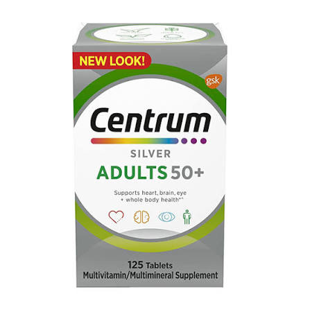 CENTRUM SILVER ADULTS 50+ 125S