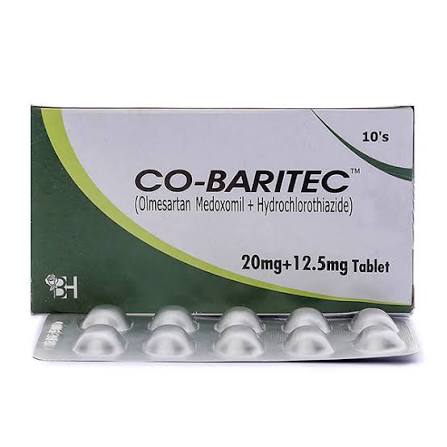 Co-Baritec Tablet 20/12.5mg 10S