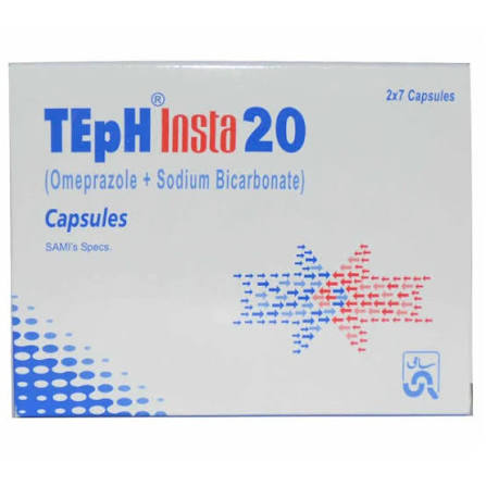 Teph Insta 20mg Capsule 2X7S