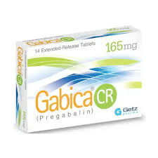 GABICA CR 165MG TABLETS 2X7'S