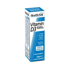 VITAMIN D3 1000IU ORAL SPRAY 20ML 1'S