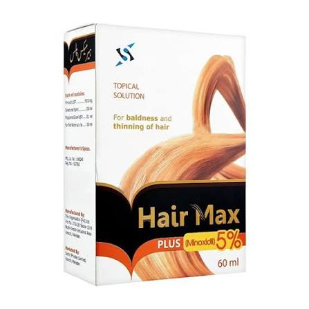 Hair Max Plus 5% 60ml Solution 1S