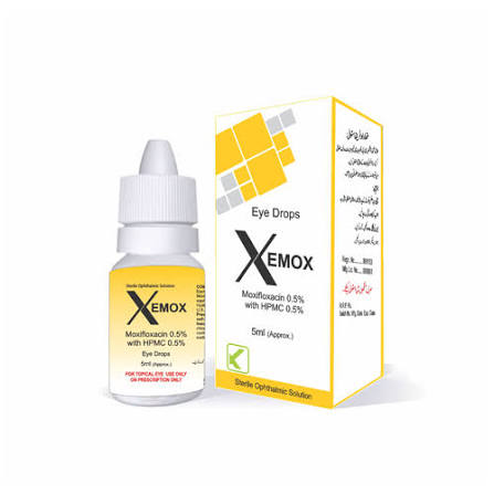 XEMOX  EYE DROPS 5ML 1S